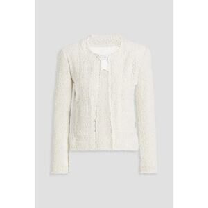 IRO Taran Cotton-Blend Bouclétweed Jacket - 36 - Mastic